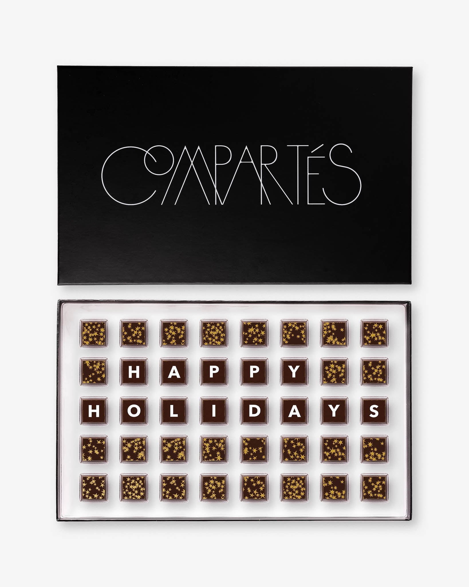 40 Piece Happy Holidays Chocolate Gift Box Assortment - ships 12/22