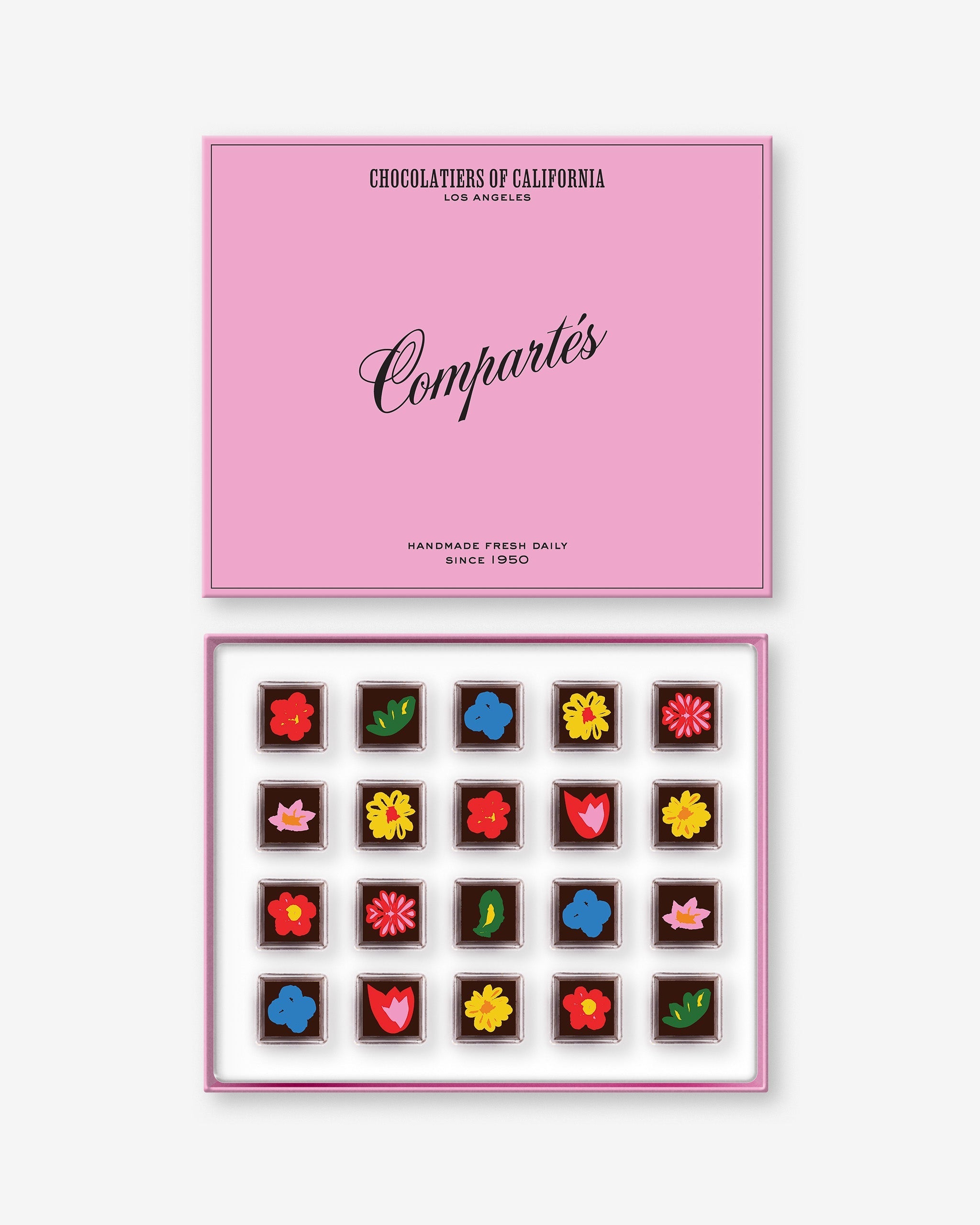 Floral Truffles Gift Box - Chocolate Flowers